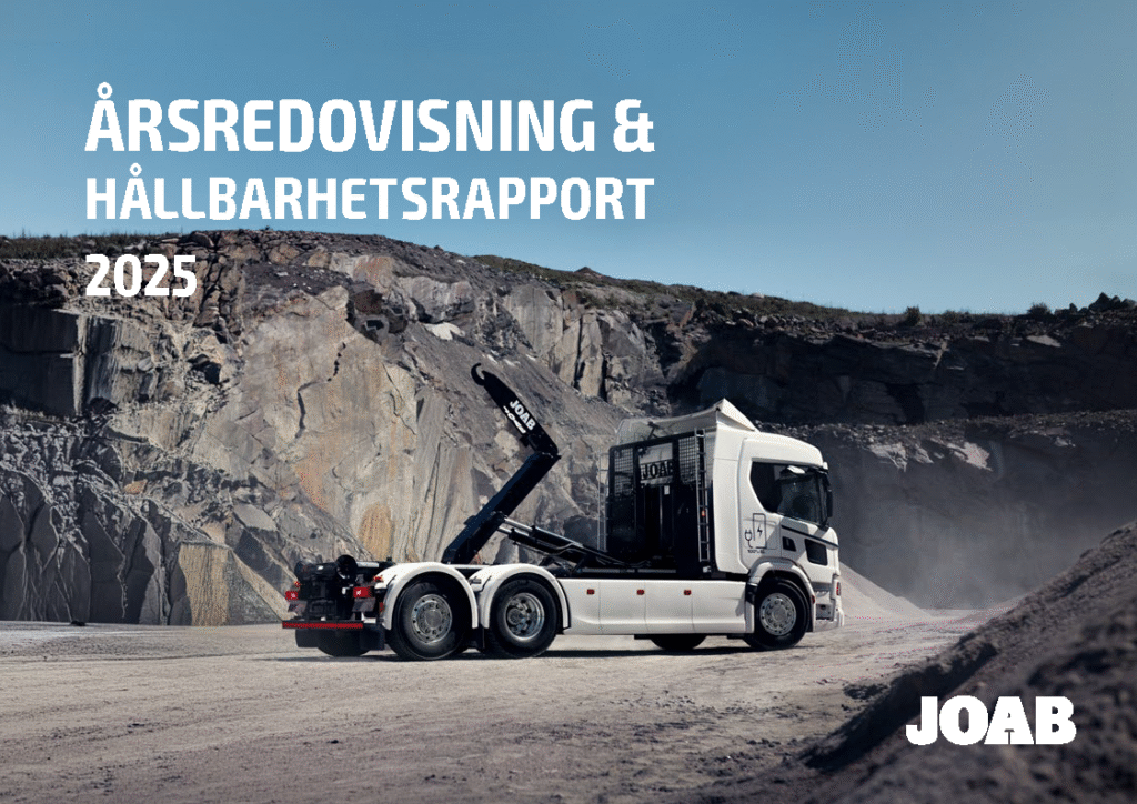JOAB publicerar årsredovisning och hållbarhetsrapport för 2025